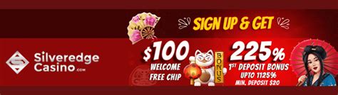 silveredge casino free chip